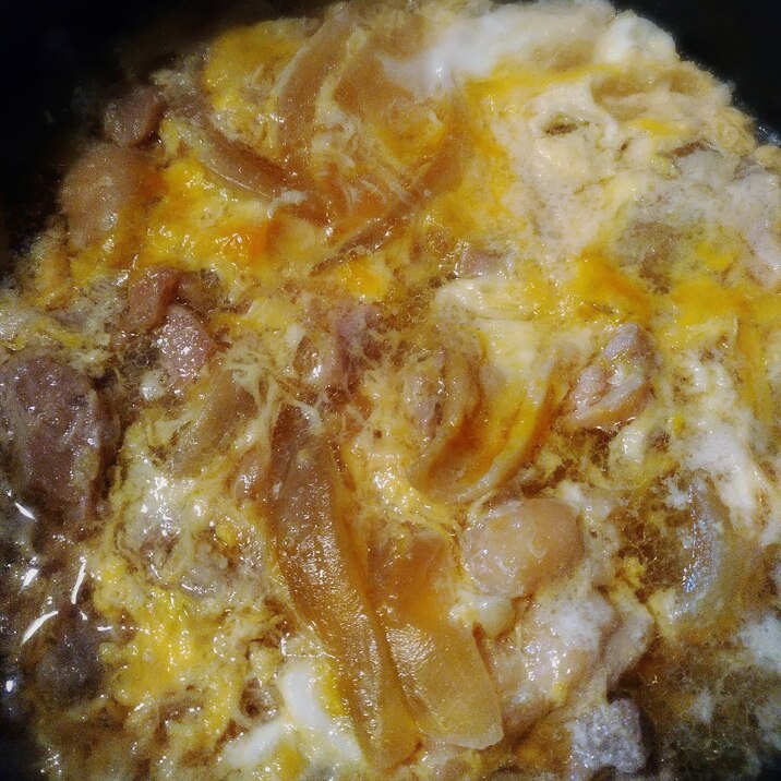 甘くない♪トロトロ親子丼